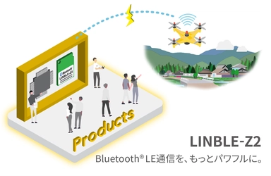 ムセンコネクト、LE Coded／HOGP対応Bluetooth(R) LE モジュール『LINBLE-Z2』の量産販売を開始　 LINBLEシリーズの使いやすさはそのままに、 約200～300m級の長距離相互通信が可能に