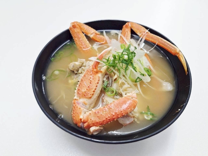 オオズワイガニ汁