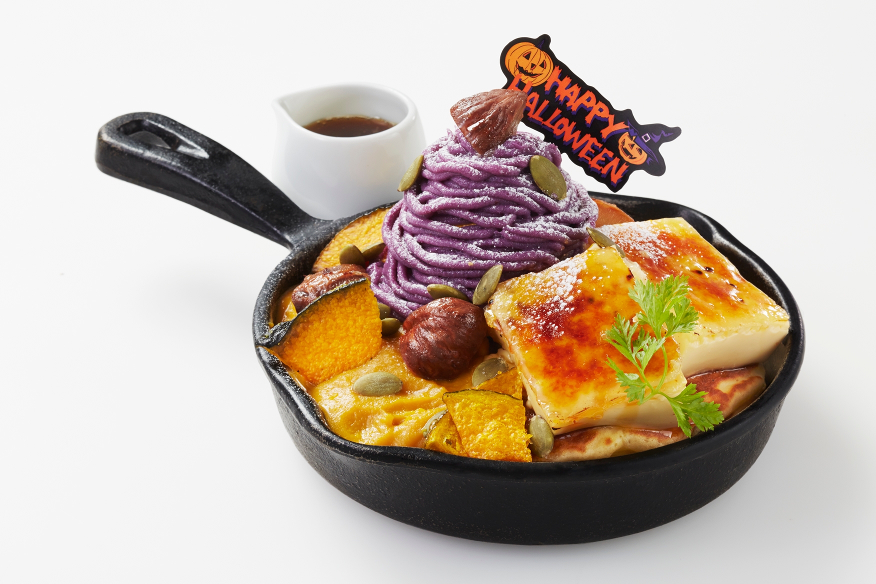 ハロウィン☆盛りだくさんパンケーキ Eggs 'n Things】Trick or Treat! ハロウィンの魔法にかかった