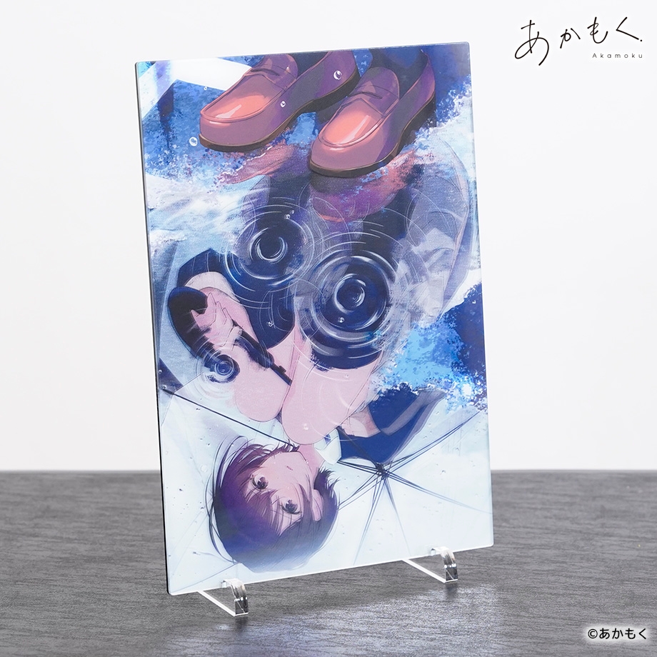 あかもく アクリルアート(ミラータイプ) 「溢れる救難信号」