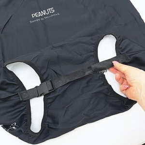 スヌーピーの個性的なスーツケースカバー2種