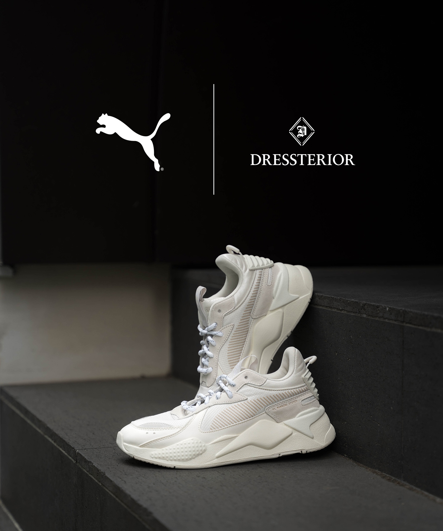 DRESSTERIOR(ドレステリア) スポーツブランド「PUMA(プーマ)」との コラボアイテムを11月3日(金)より発売!