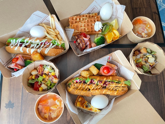 朝食:テイクアウトボックス