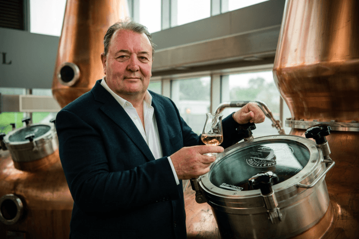 クロナキルティ蒸留所設立者・マイケル氏