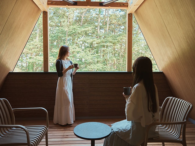 緑に癒されるひととき(一般棟 kolmio)