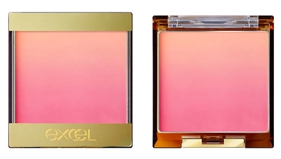 【2020年3月17日】 メイクアップブランド『エクセル』から、 2つの血色カラーと艶めきハイライトが織りなす、 絶妙グラデーション「チーク」発売