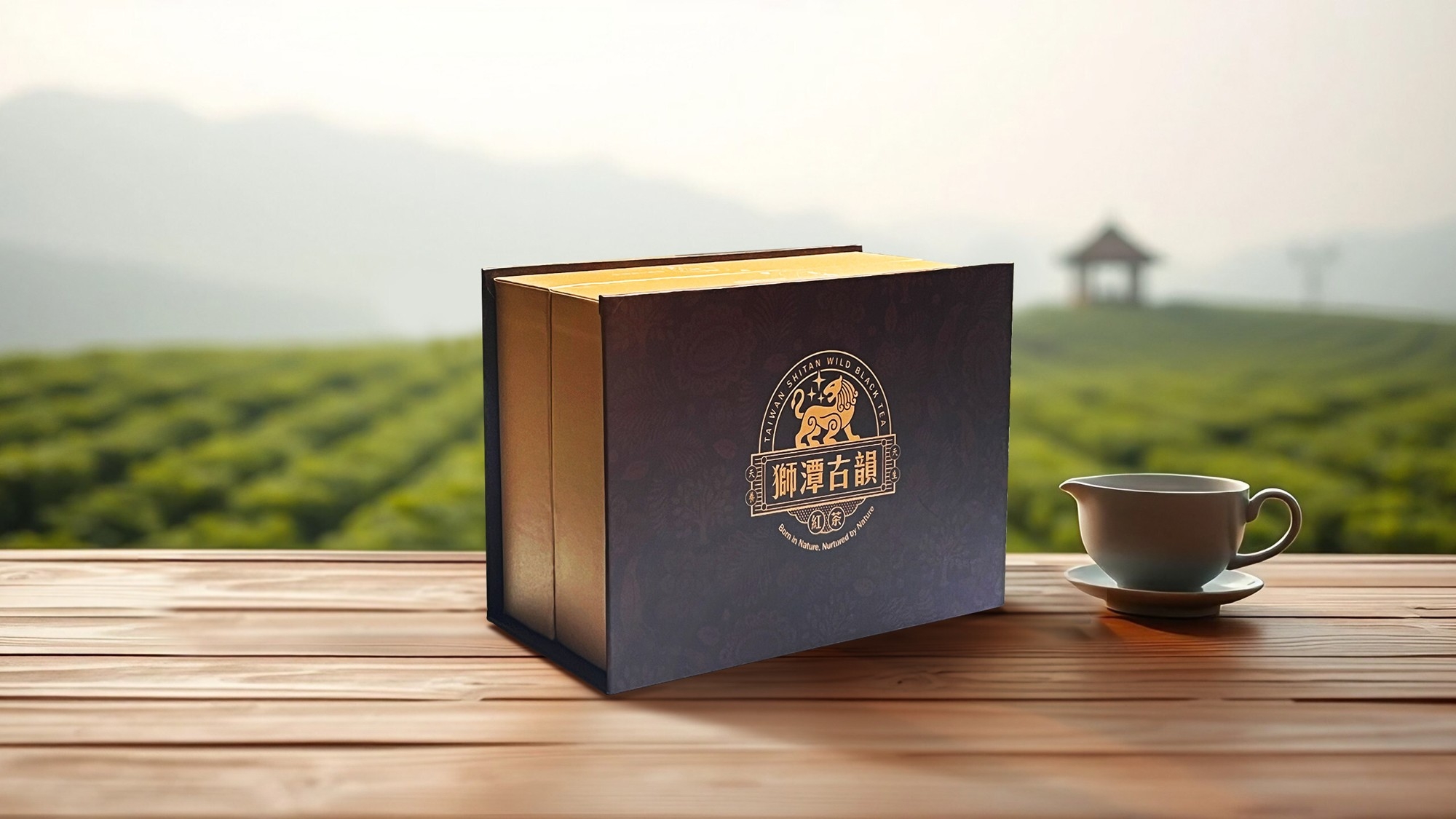 台湾・苗栗の「獅潭古韻紅茶」—— 上品なギフトボックスに詰められた豊かな香り。