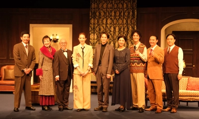 ノサカラボ×アガサ・クリスティ 3rd Play『THE MOUSETRAP』開幕！ 金子隼也や紅ゆずるら俳優たちによる「感情表現だけで見せる芝居」