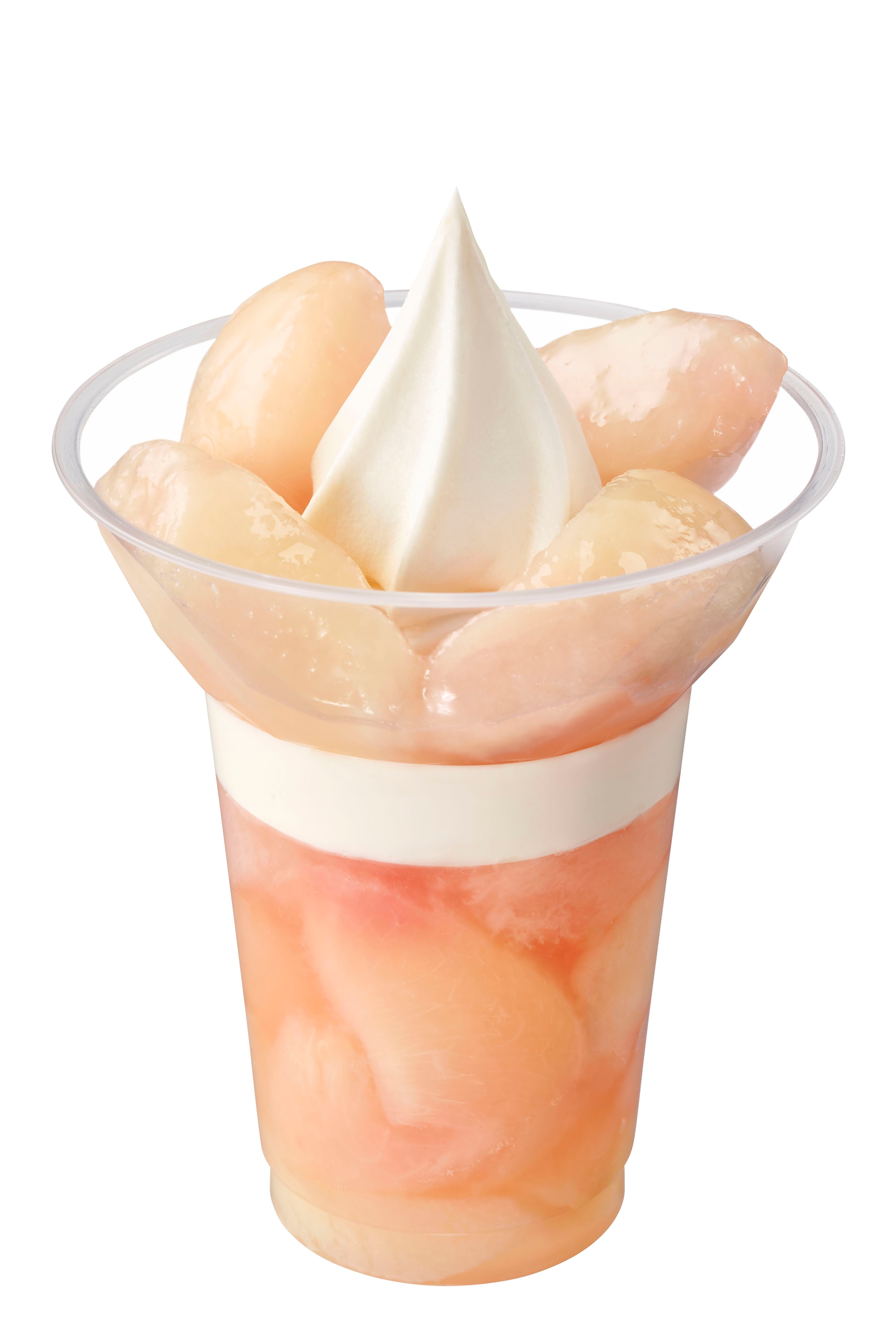 得盛白桃パフェ 画像