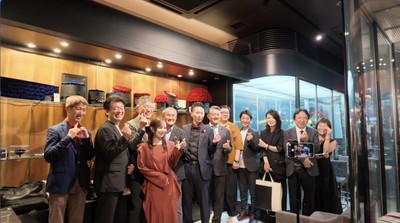 「第3回EXPO酒場 銀座店」に集まった登壇者・参加者の皆さま（ROSE GALLERY銀座本店）