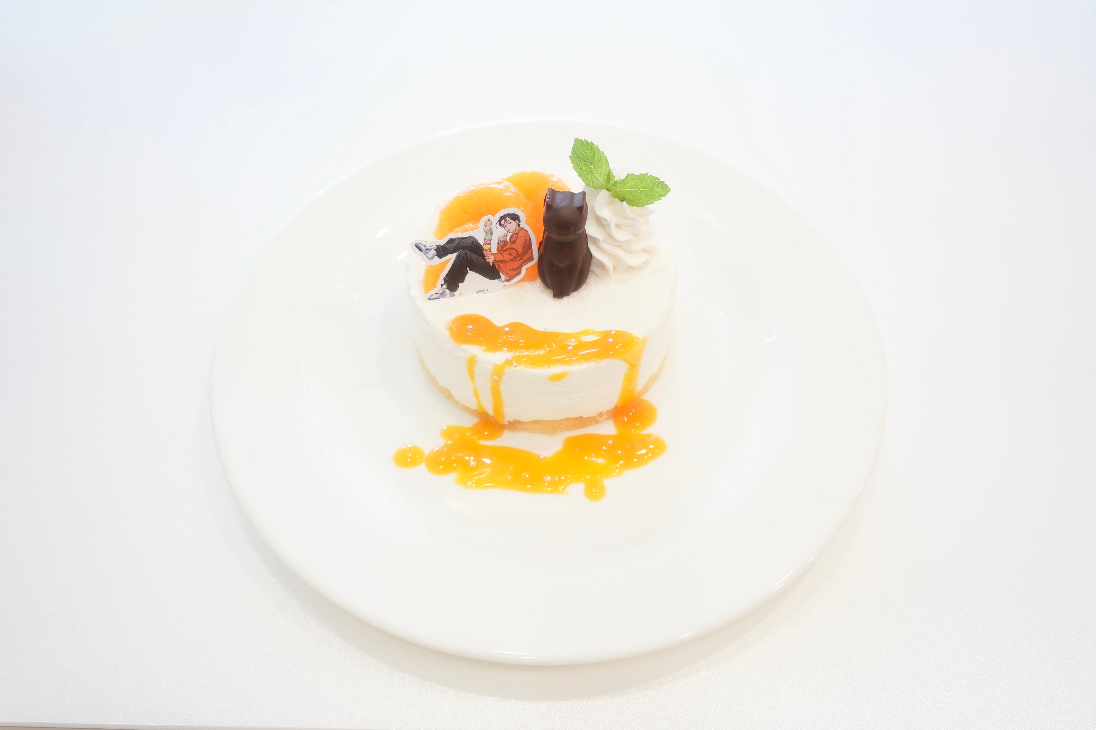 オリジナルデザート(ねこちゃんのラブリーケーキ)