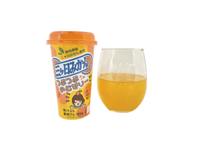 【イメージ】三ヶ日みかんつぶつぶのむゼリー