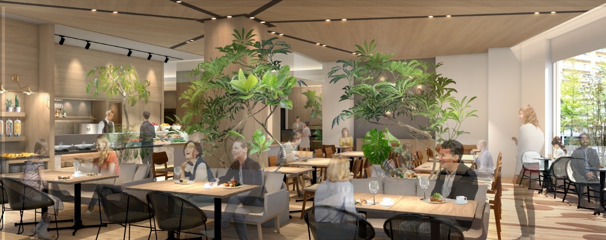 レストランChef's Table イメージパース