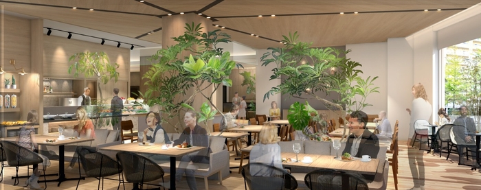 レストランChef's Table イメージパース