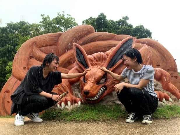 忍の世界は、雨の日だって映える!