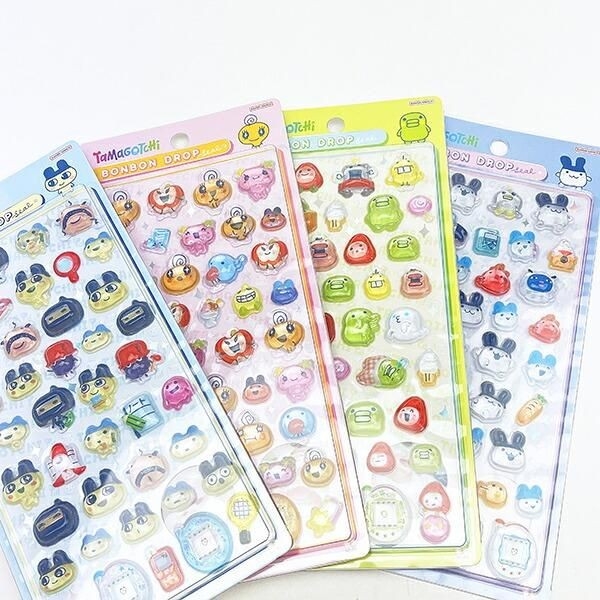 誰にもあげたくない！感動的に可愛いたまごっちのボンボンドロップシール。
