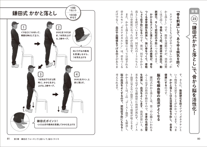 鎌田式かかと落とし