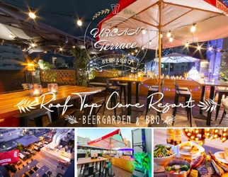 【愛知・名古屋】リゾート感満載のビアガーデン “URBAN”金山駅店が5/1よりオープン