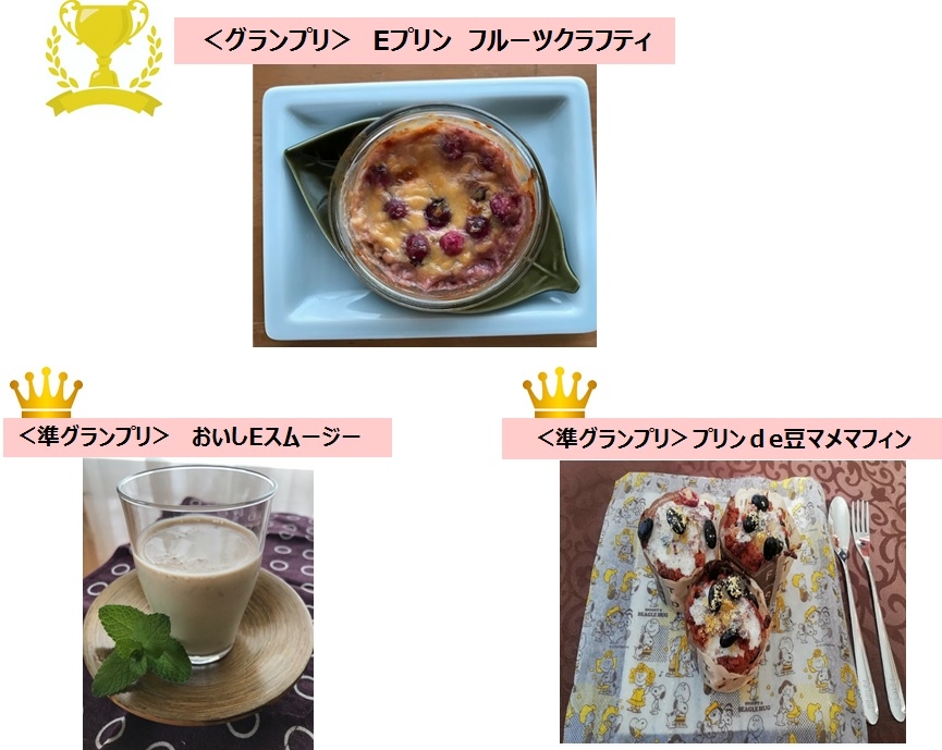 レシピコンテスト≪グランプリ・準グランプリの作品≫