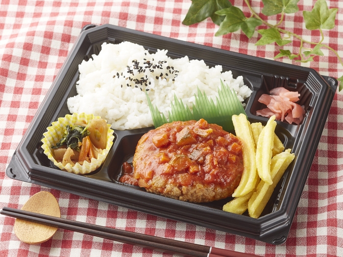 トマトハンバーグ弁当 イメージ画像