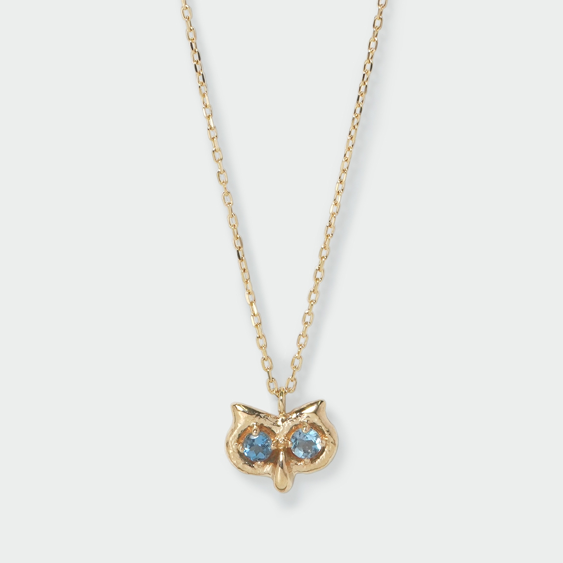 ネックレス K10YG アクアマリン ¥70,400