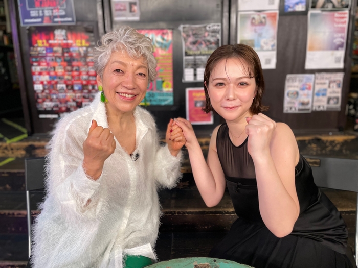 中尾ミエさん&村重杏奈さん ペア