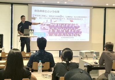 現地で行われた講座の様子