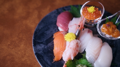 北陸の旬の魚　握り寿司