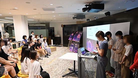 各グループがデザイン性の高い提案を展開