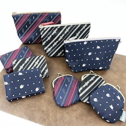 ムーミンのジャガード織りガマ口。この高級感はまるでブランド級です。