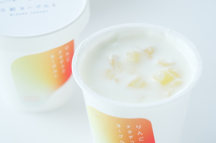 リンゴ&ナタデココヨーグルト