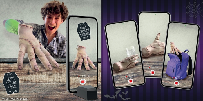 <Wednesday ハンド(クロマキーグローブ付き) イメージ画像>