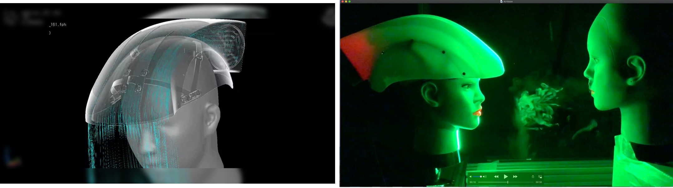 CFD(流体解析)による送風イメージと豊橋技術科学⼤学によるエアゾル可視化実験 https://youtu.be/Rmmtr4KpTSs