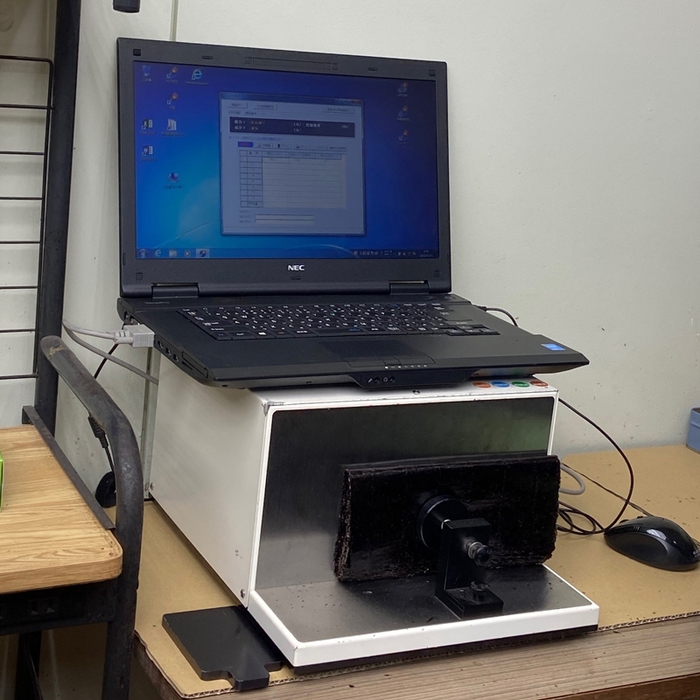 海苔のたんぱく質含有量を計測する機器