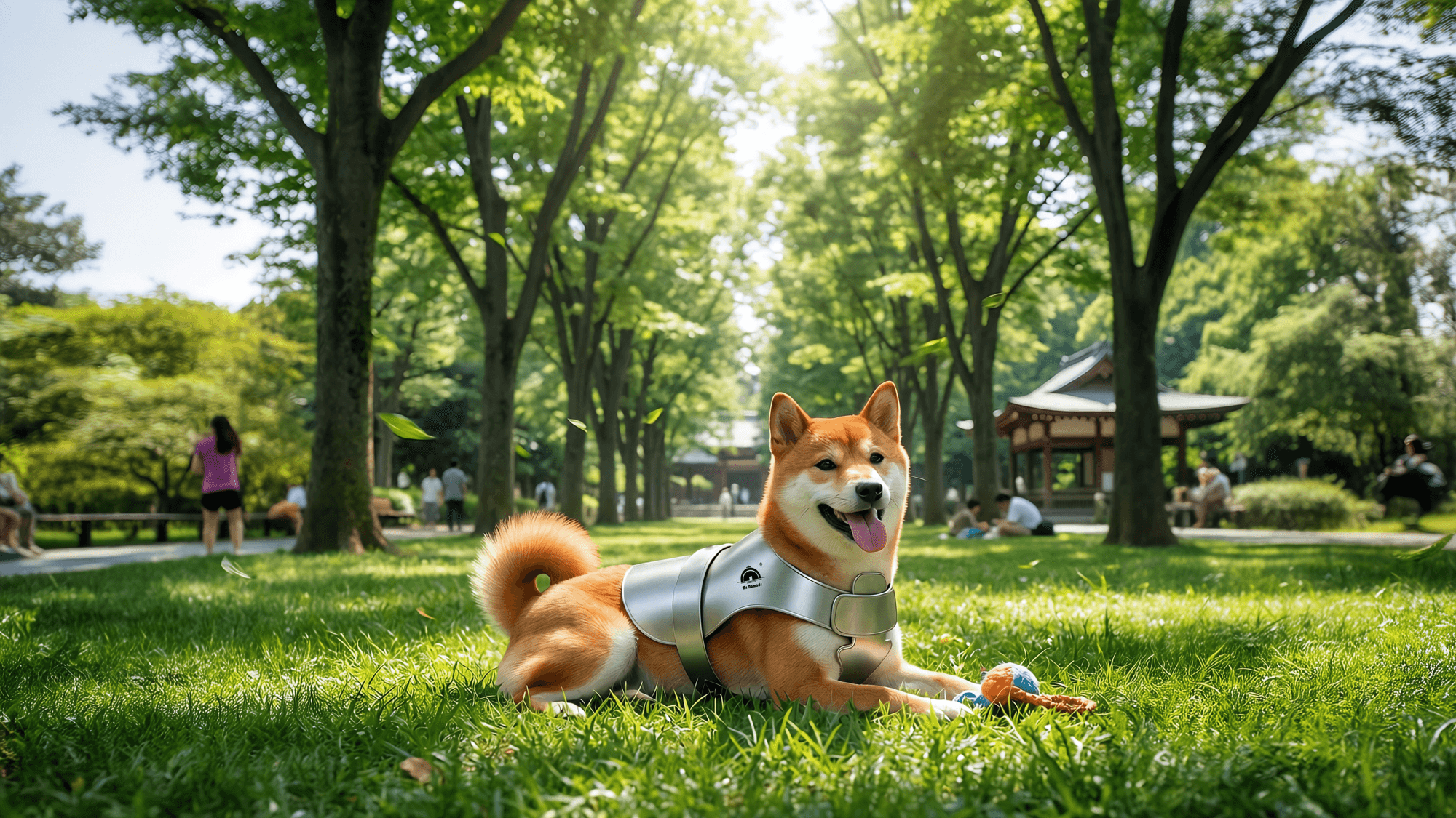 ペット（犬）用アイスベスト、発売直前