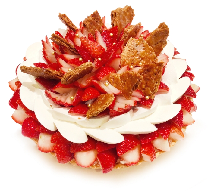 ながの東急店:いちごのミルフィーユ(1,000円/1ピース)