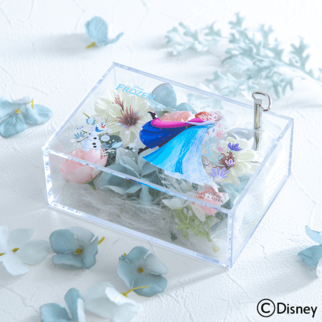 ディズニーオルゴールフラワー「Let It Go」(アナと雪の女王)