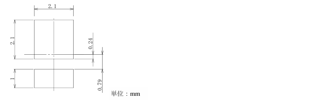 ランドパターン例
