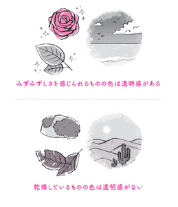 どんな色を選ぶべきか　イラスト：千坂まこ