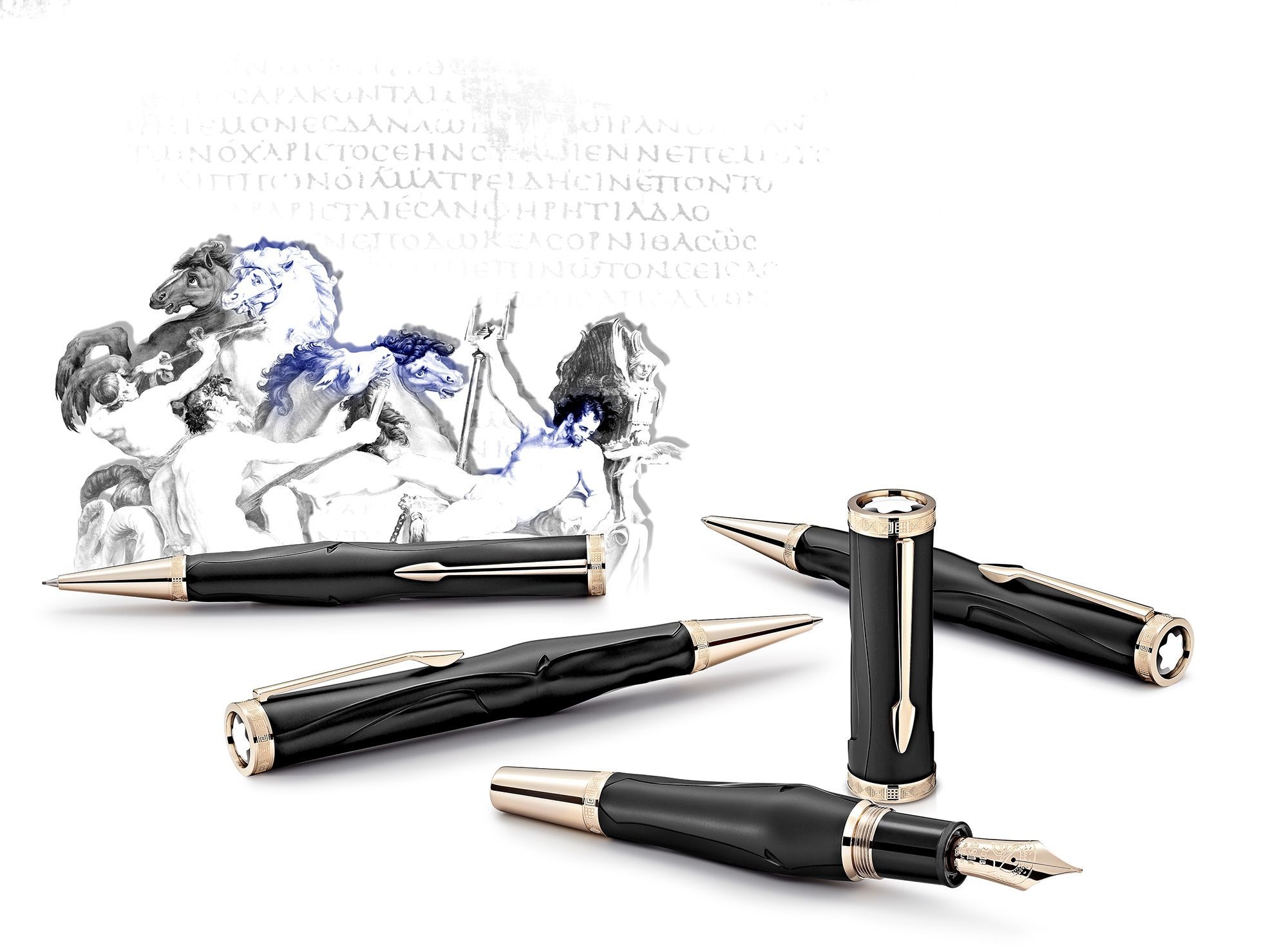 モンブラン、筆記具「作家シリーズ」より 2018年は“叙事詩人ホメロス