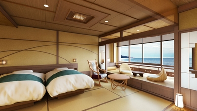 全面リニューアル！ 海側客室※完成イメージ