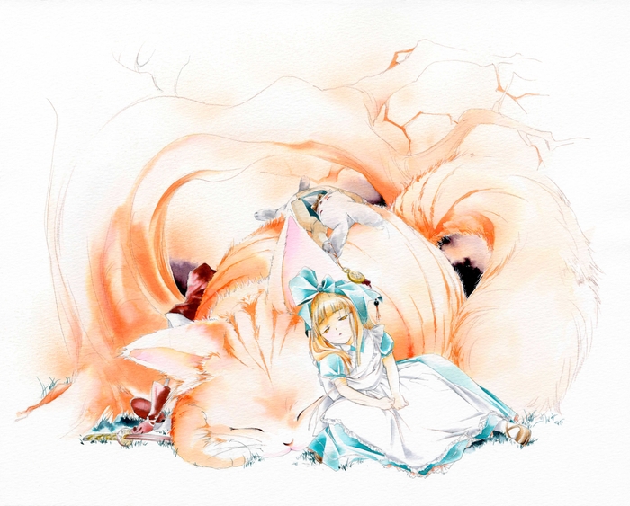 「窓をあけて~アリス~」 (C)Narumi Kakinouchi