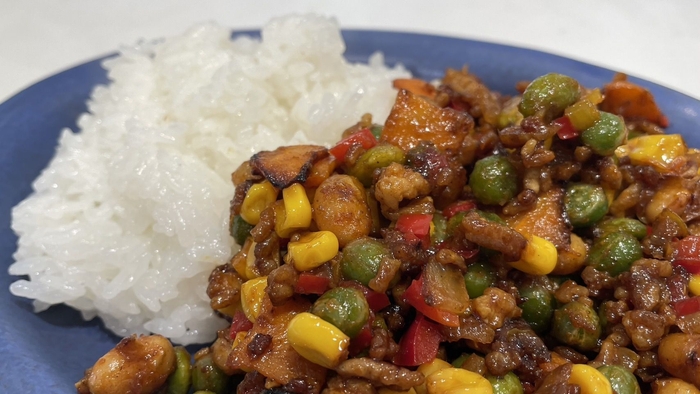 カラフル豆カレー