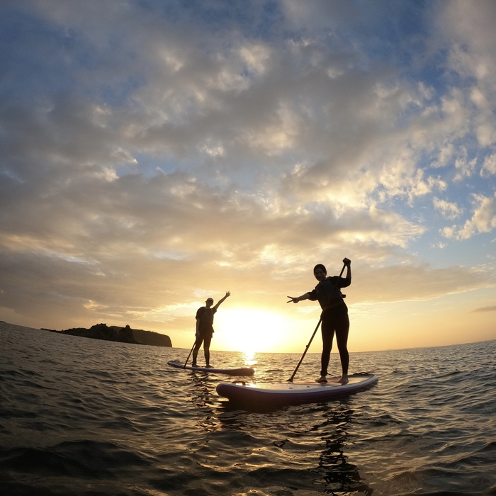 SUP体験(提供:UMI to YAMA)