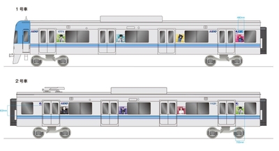 ≪ラッピング車両（イメージ）≫