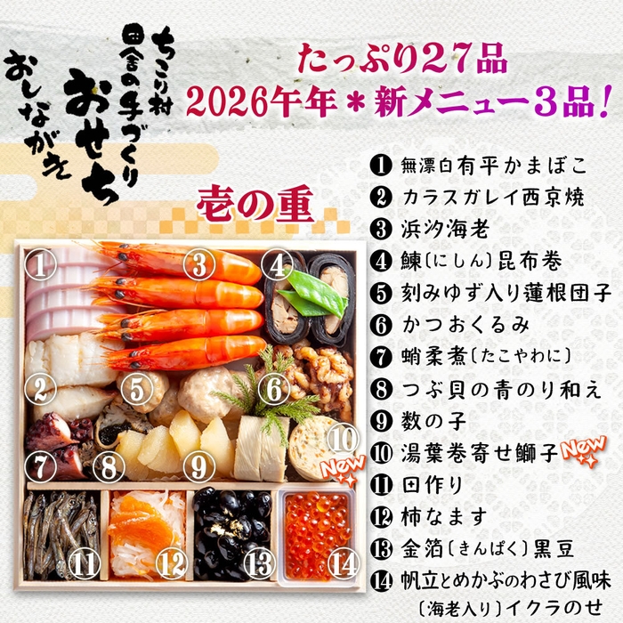 壱の重おしながき