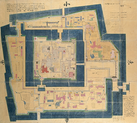 「松岬城ちょう図」【前期】