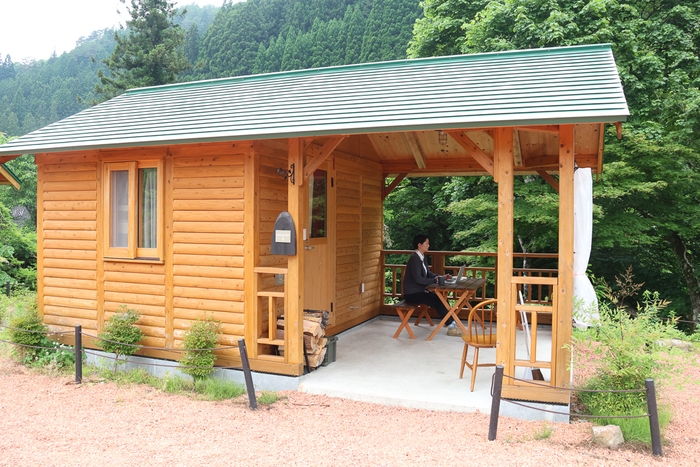 人気のログキャビンは2棟ご用意