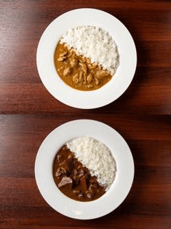 九州産の食材を使用した2種の特製カレー【宿泊者:600円 / 外来:1,000円】