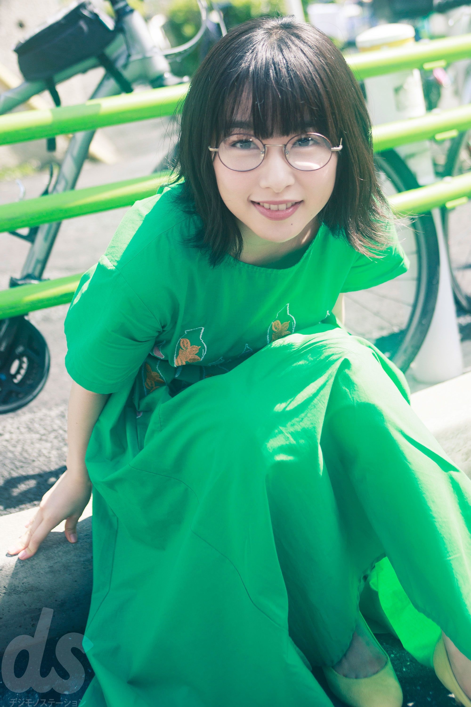 メガネグラビア「ビジョメガネ」に “岡山の奇跡“と呼ばれた桜井日奈子が登場！ 電子雑誌『デジモノステーション』 2018年 7月号 5月25日（金）発売